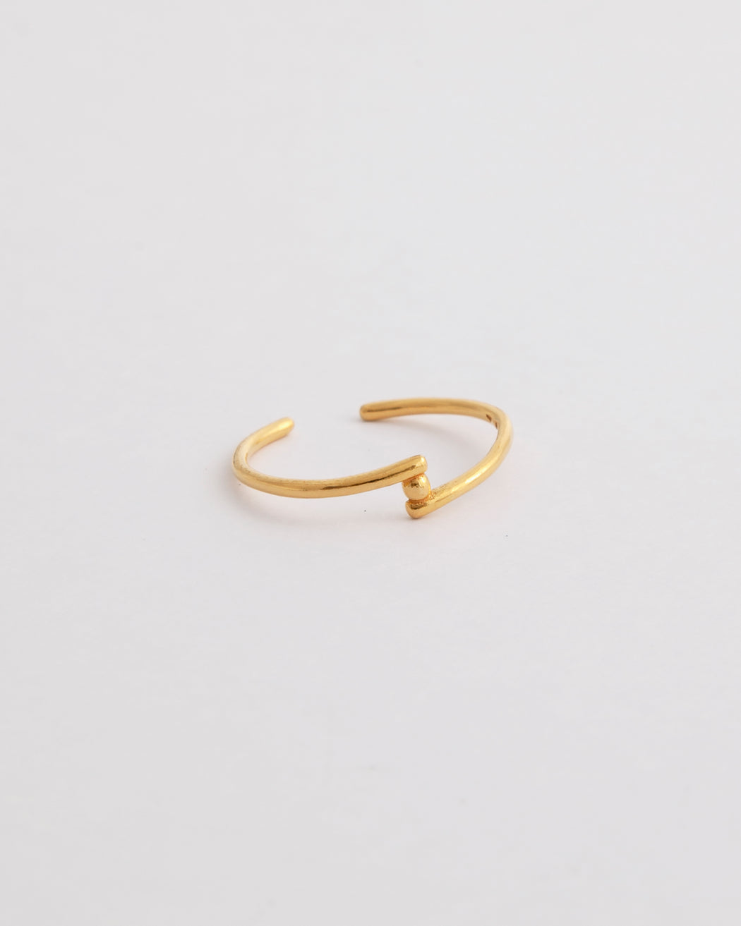 Bague Manoé Alhéna en argent 925 doré
