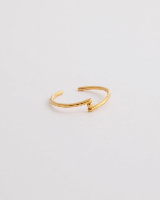Bague Manoé Alhéna en argent 925 doré