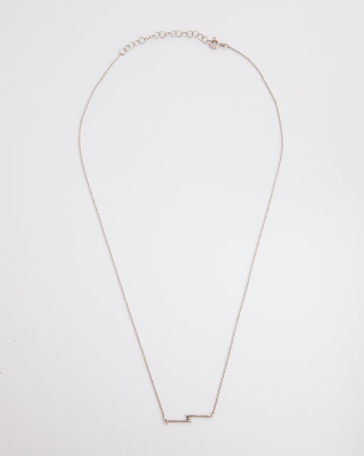 Collier Manoé Alhéna en argent 925 rhodié