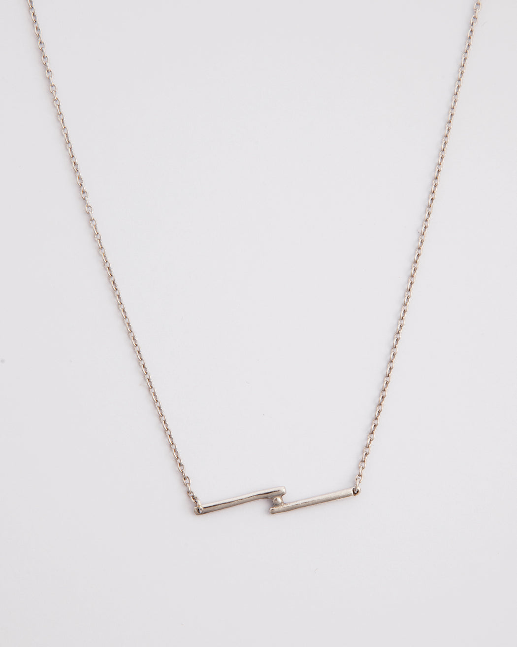 Collier Manoé Alhéna en argent 925 rhodié