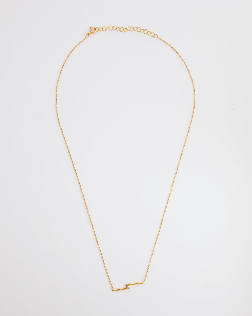 Collier Manoé Alhéna en argent doré