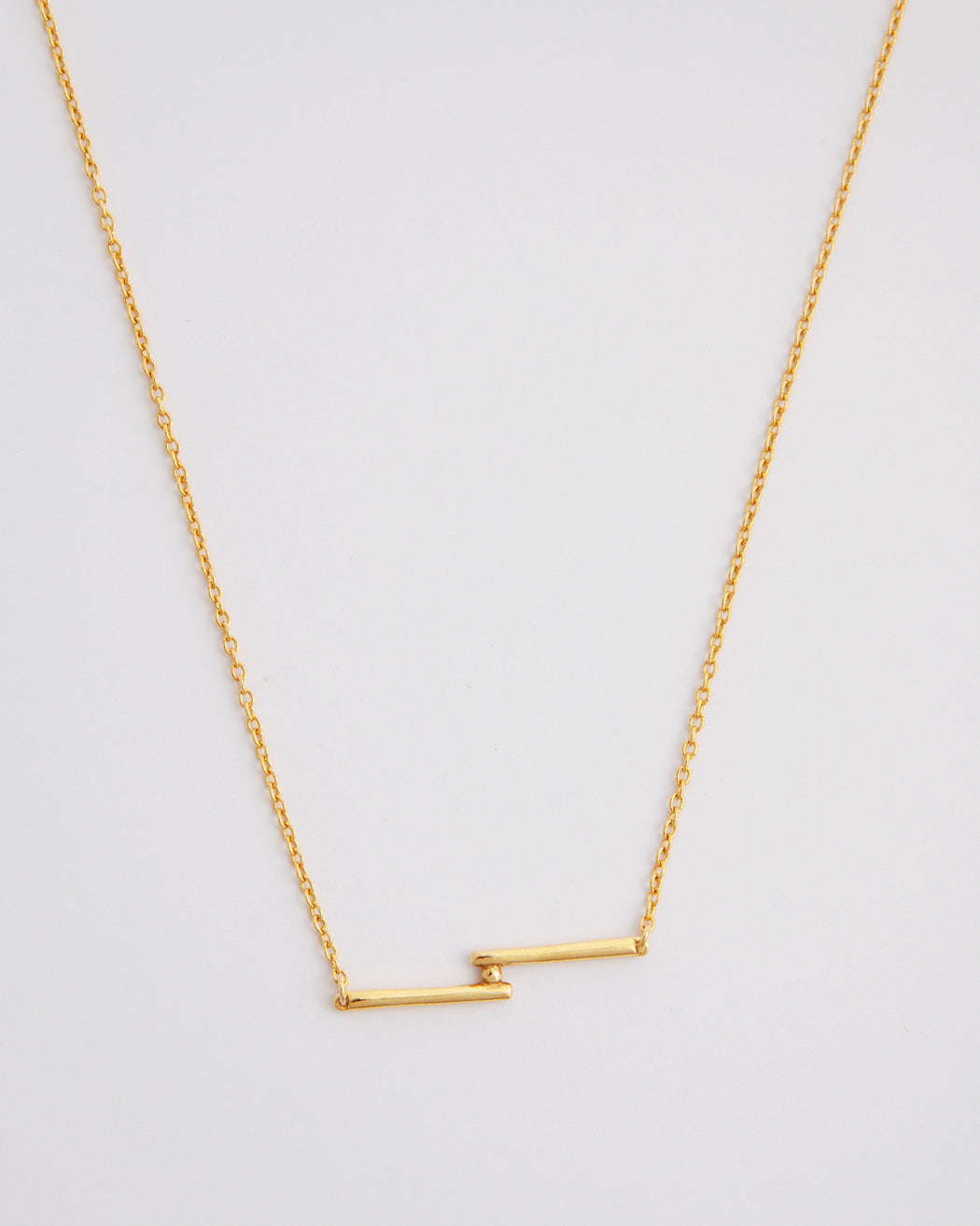 Collier Manoé Alhéna en argent doré
