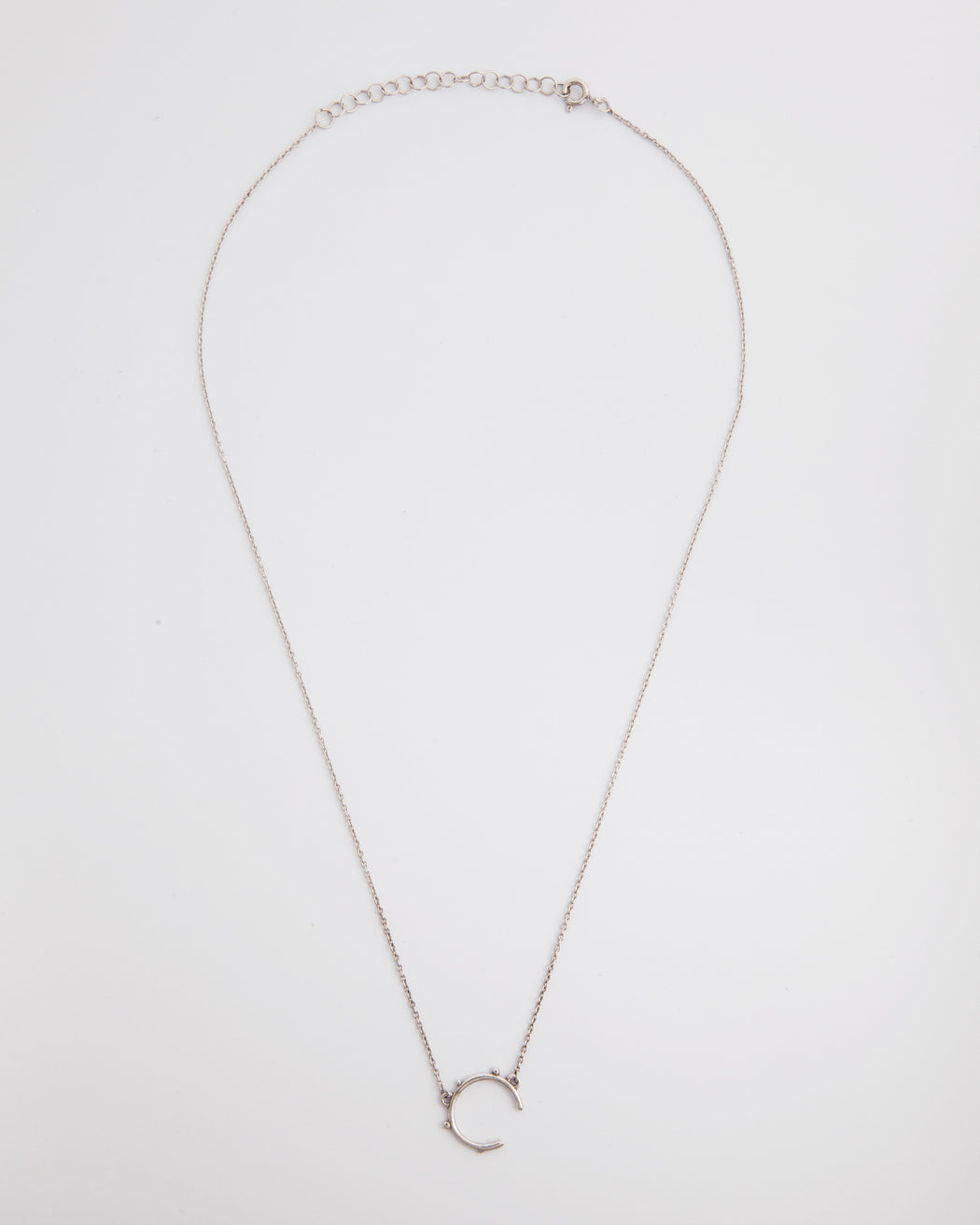 Collier Manoé Deneb en argent 925 rhodié