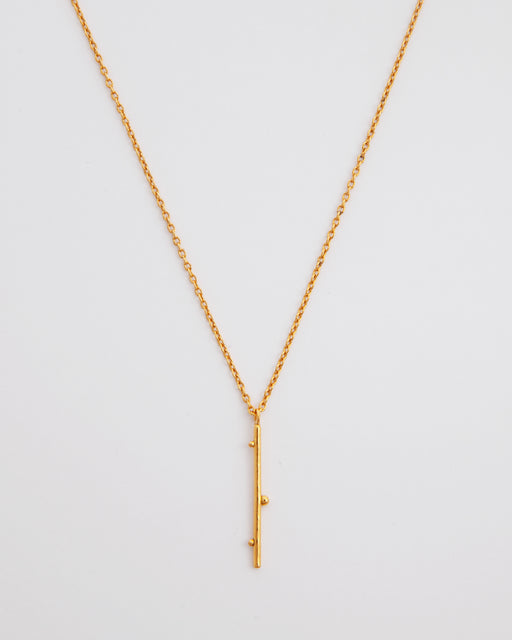 Collier Manoé Naos en argent doré