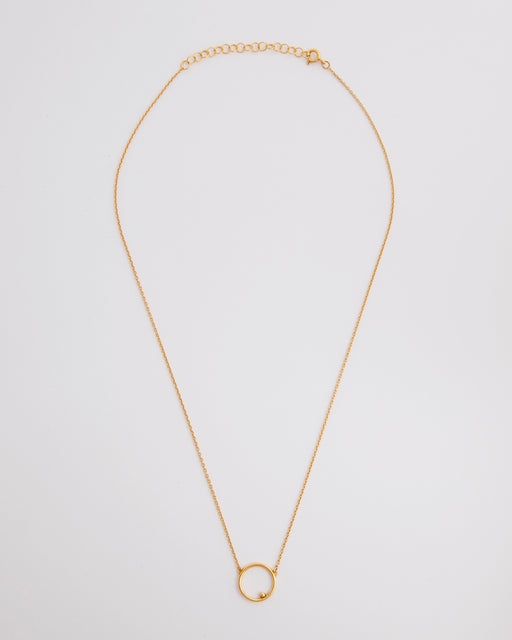 Collier Manoé Véga en argent doré