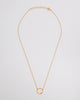 Collier Manoé Véga en argent doré