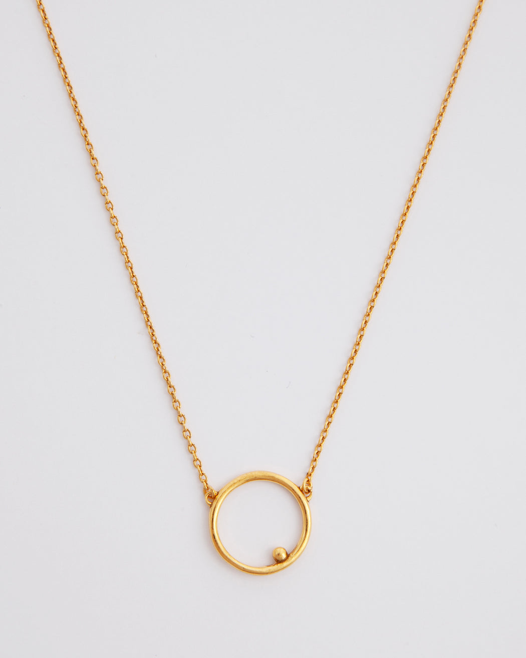 Collier Manoé Véga en argent doré