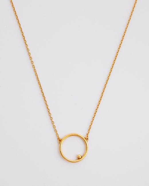 Collier Manoé Véga en argent doré